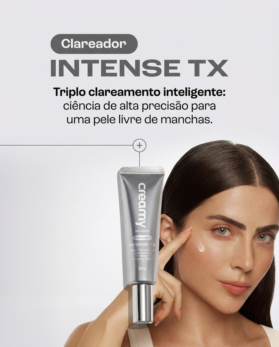 Clareador Intense TX — Triplo clareamento inteligente